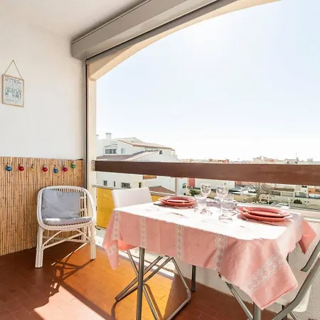 Balcon 2 Personnes La Desirade Cap D'agde דירה